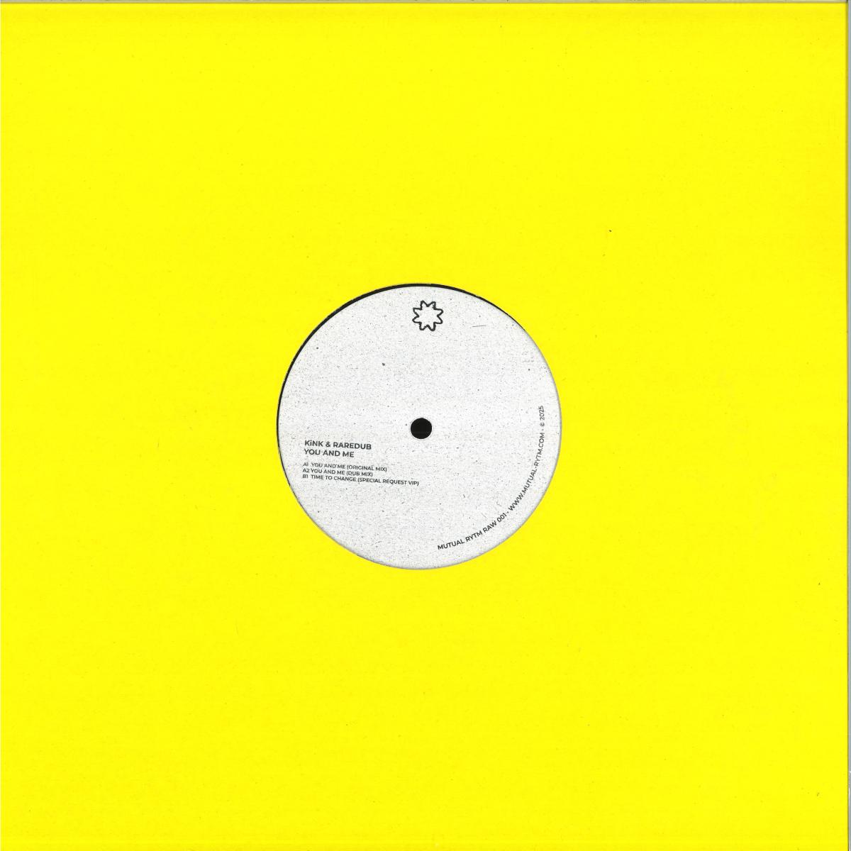 KiNK & Raredub - You And Me (VINYL 12" Mutual Rytm) | NEW Mint (M) Mint (M) - TECHNO *NEW*
