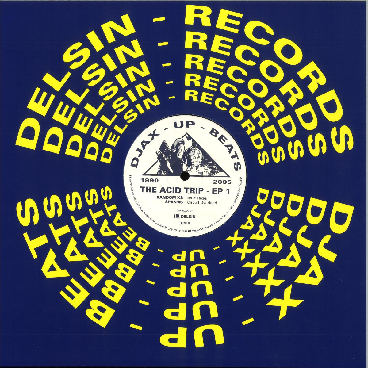 Various - Djax-Up-Beats 1990-2005: The Acid Trip EP 1 (VINYL 12" Delsin) | NEW - TECHNO *NEW*