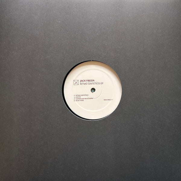 Ritmo Sintetico (12" VINYL) | - TECHNO *NEW*