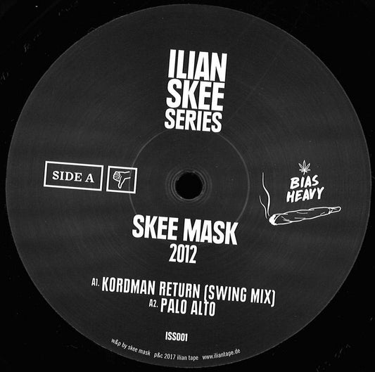 Skee Mask - (PRESALE 9/30/26) 2012 (VINYL 12" Ilian Tape) | NEW - TECHNO *NEW*