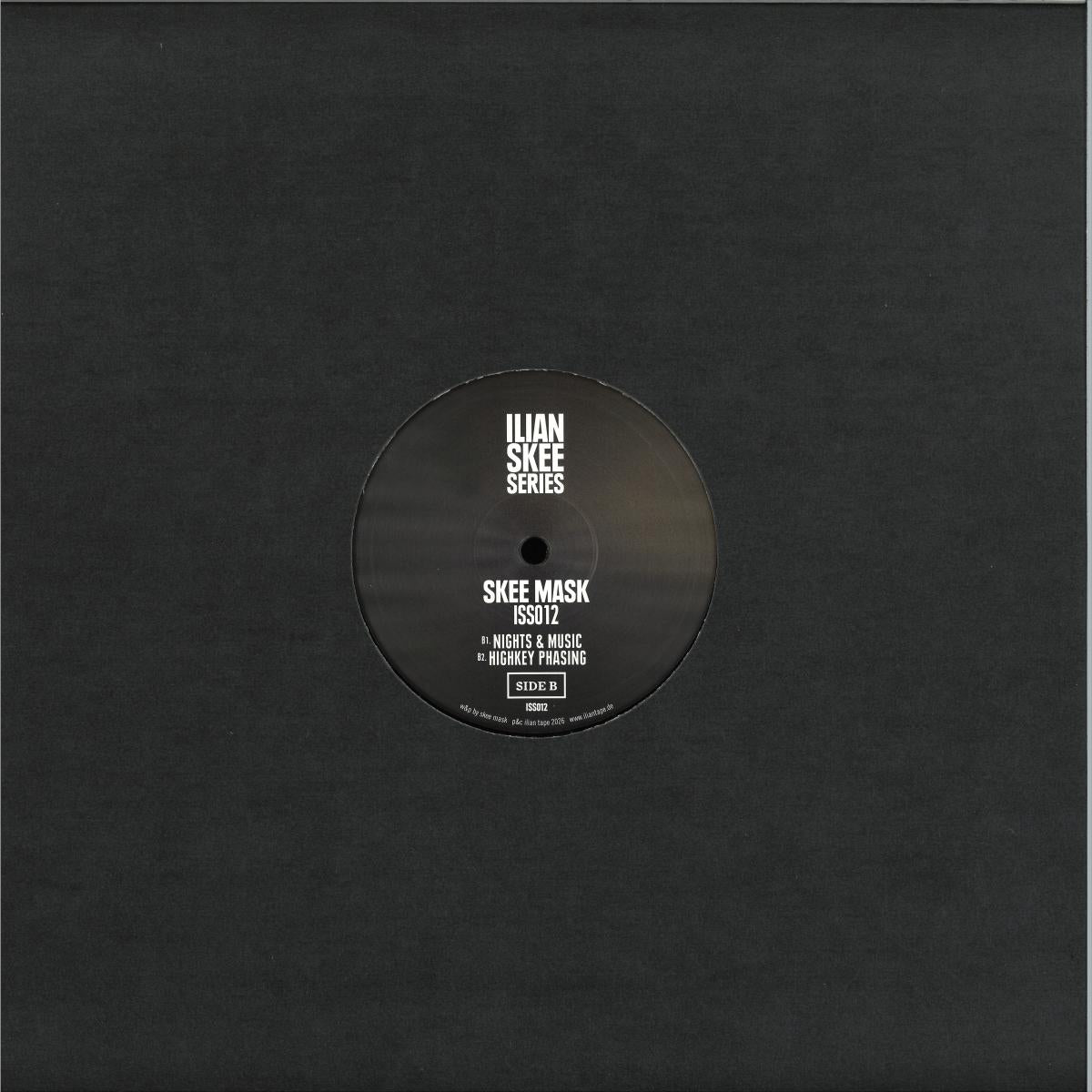 Skee Mask - ISS012 (VINYL 12" Ilian Tape) | NEW Mint (M) Mint (M) - TECHNO *NEW*