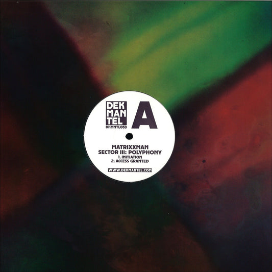Matrixxman - Sector III: Polyphony (VINYL 12" Dekmantel) | NEW - TECHNO *NEW*