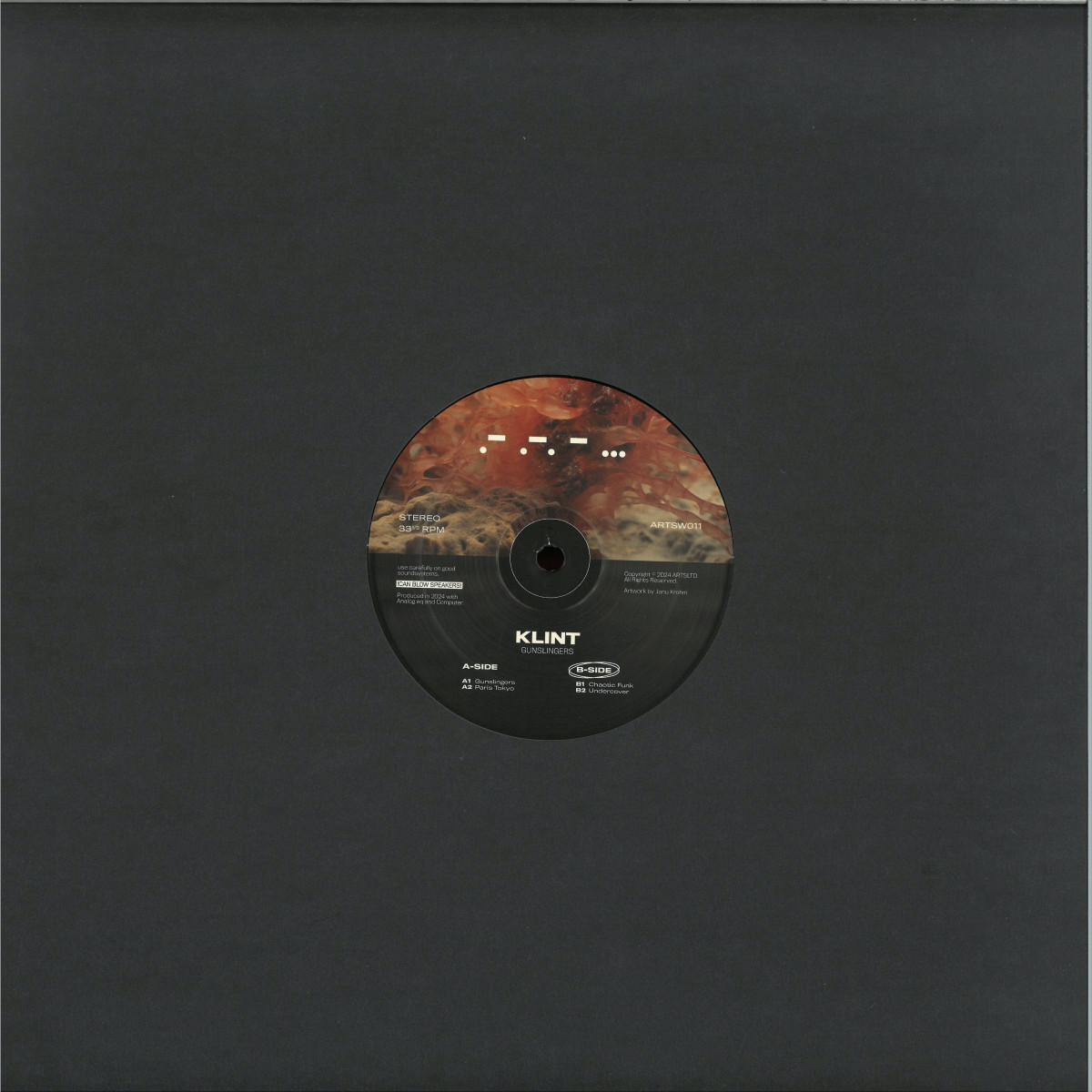 Klint - Gunslingers (VINYL) | Mint (M) Mint (M) - TECHNO *NEW*