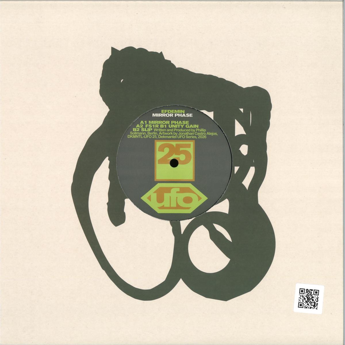 EFDEMIN - MIRROR PHASE (VINYL 12" Dekmantel DKMNTL-UFO25 2026) | NEW - TECHNO *NEW*