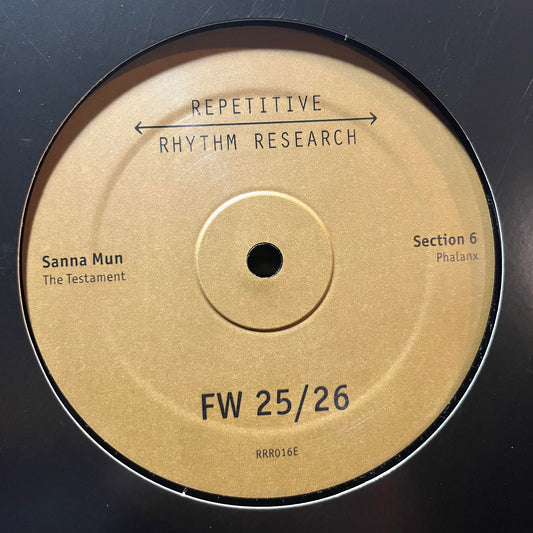 Various - FW 25/26 (RECORD 3 VINYL 12") | NEW - TECHNO *NEW*