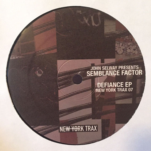 John Selway - Defiance E.P. | Mint (M) Generic - TECHNO *NEW*