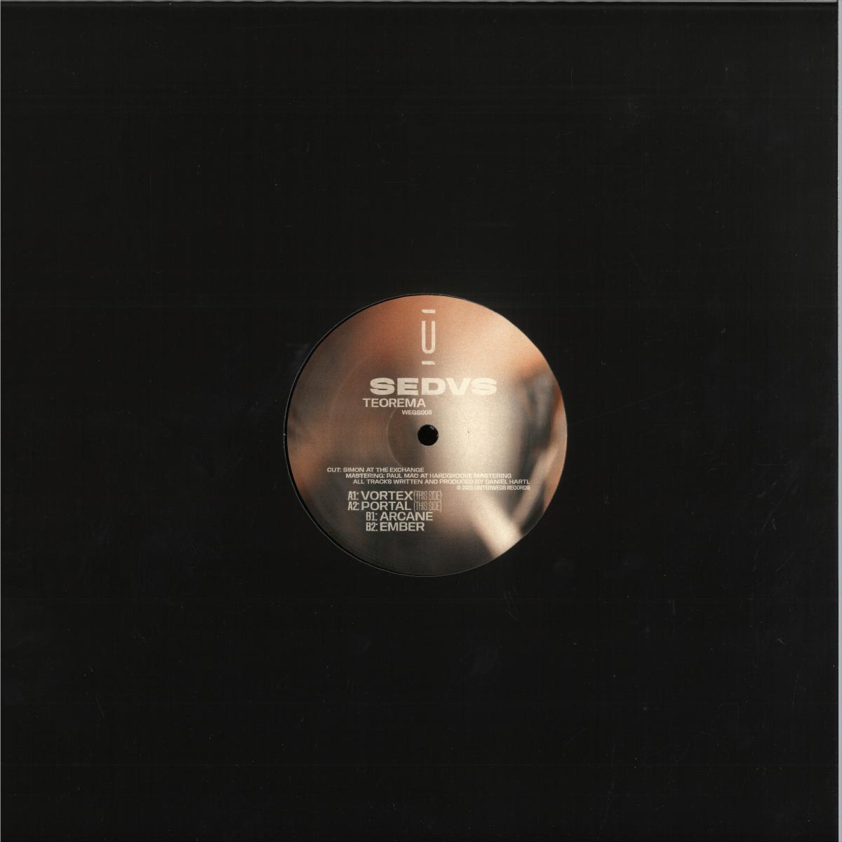 Sedvs - Teorema (VINYL 12" Unterwegs) | NEW Mint (M) Mint (M) - TECHNO *NEW*