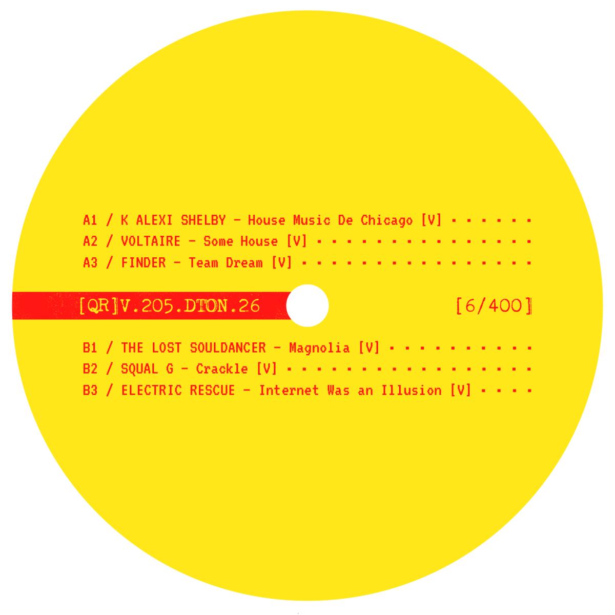 Various - (PRESALE 07/24/26) [QR]V.205.DTON.26 (VINYL 12" COD3 QR QRV205DTON26 2026) | - TECHNO *NEW*