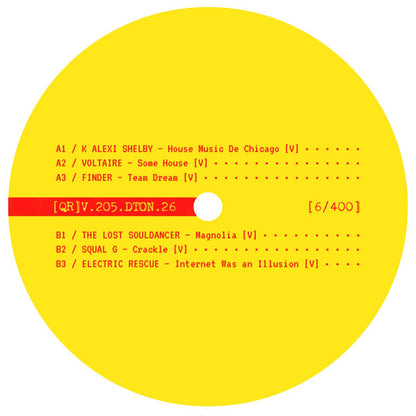 Various - (PRESALE 07/24/26) [QR]V.205.DTON.26 (VINYL 12" COD3 QR QRV205DTON26 2026) | - TECHNO *NEW*