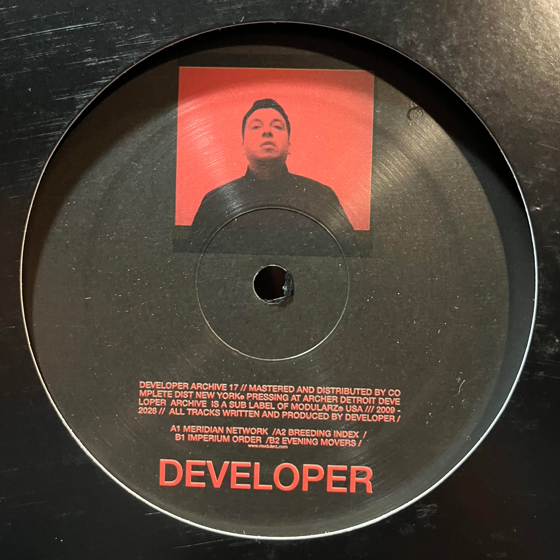 Developer - Archive 17 (VINYL) | Mint (M) Generic - TECHNO *NEW*