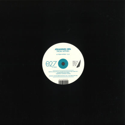 Johannes Heil - From Within (VINYL 12" Break New Soil) | NEW - TECHNO *NEW*