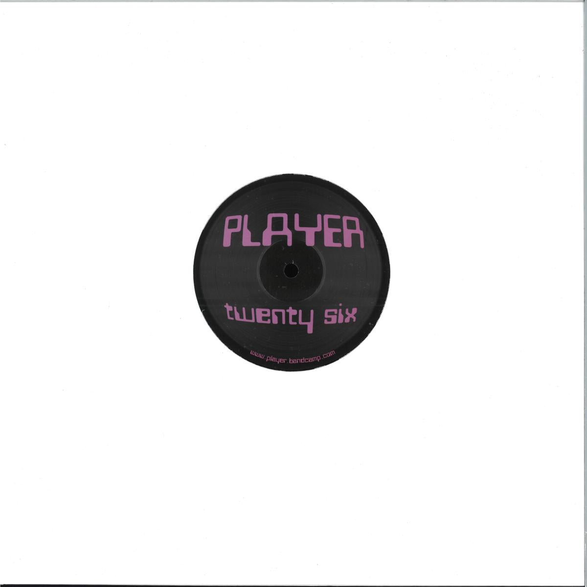 Player - Player Twenty Six (VINYL 12" PLAYER) | NEW - TECHNO *NEW*