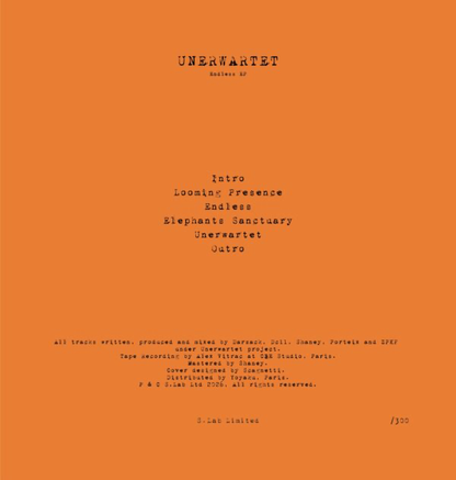 (PRESALE 4/27/26) Endless EP (VINYL) | Mint (M) Mint (M) - TECHNO *NEW*