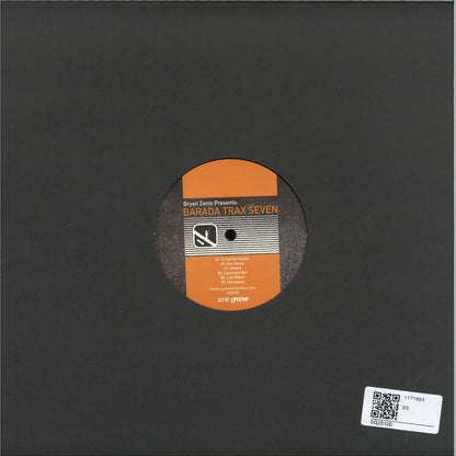 Bryan Zentz - (PRESALE 10/9/26) Barada Trax Seven (VINYL 12" Sonic Groove) | NEW - TECHNO *NEW*
