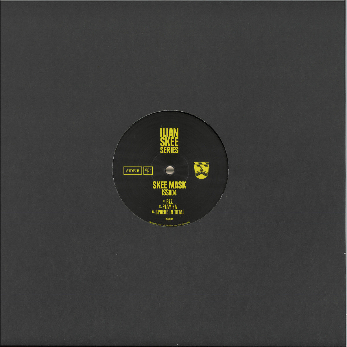 Skee Mask - ISS004 (VINYL 12" Ilian Tape) | NEW - TECHNO *NEW*