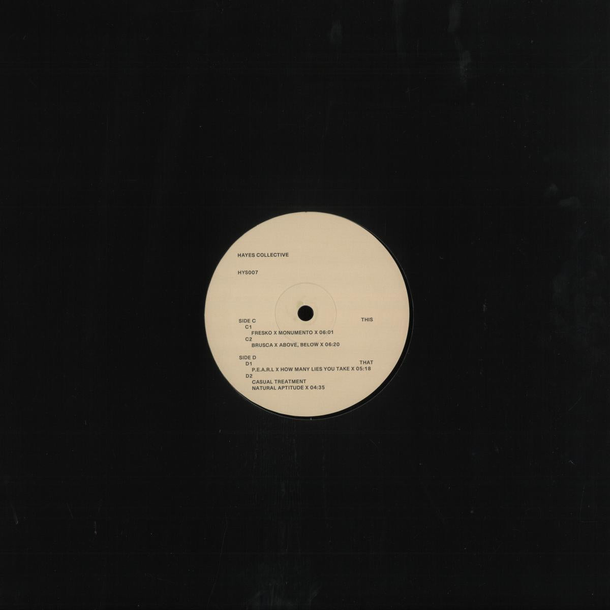 Various - (PRESALE 09/04/26) HYS007 (VINYL 2x12" HAYES) | NEW - TECHNO *NEW*