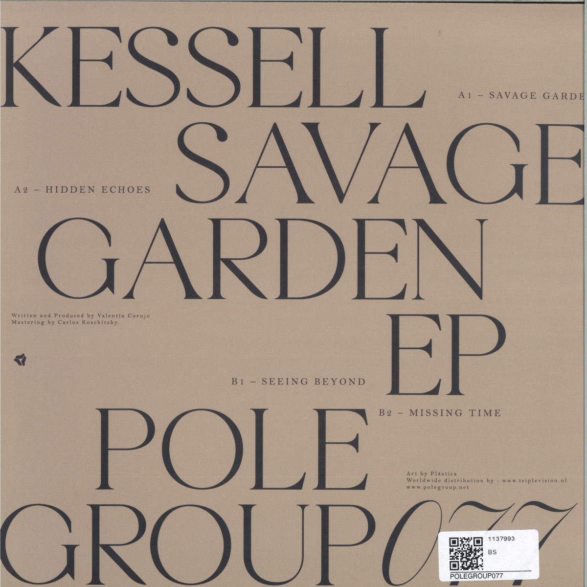 Kessell - Savage Garden EP (VINYL) | - TECHNO *NEW*