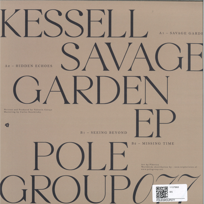 Kessell - Savage Garden EP (VINYL) | - TECHNO *NEW*