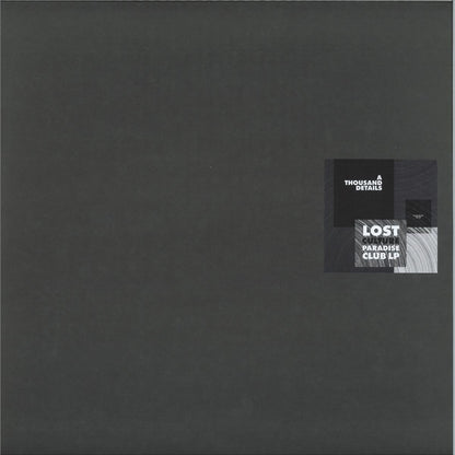 A Thousand Details - (PRESALE 10/9/26) Lost Culture Paradise Club (VINYL 2xLP TH Tar Hallow) | NEW - TECHNO *NEW*
