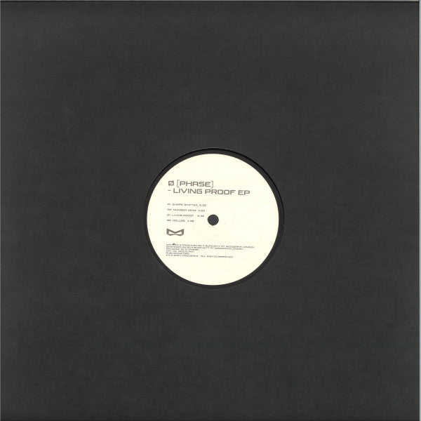 Living Proof EP | Mint (M) - TECHNO *NEW*