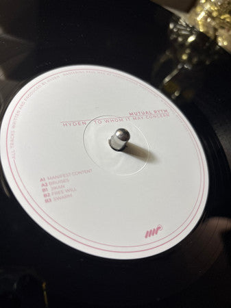 To Whom It May Concern (VINYL) | Mint (M) Mint (M) - TECHNO *NEW*