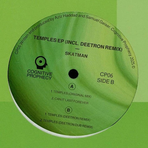 Temples EP (VINYL 12") | - TECHNO *NEW*