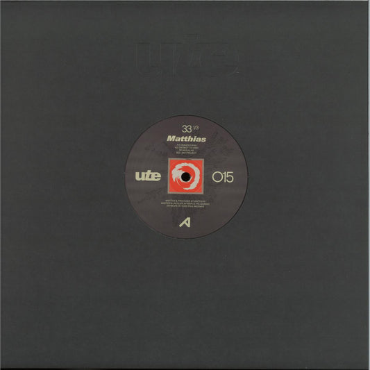Matthias - ute015 (VINYL 12" UTE.REC) | NEW - TECHNO *NEW*