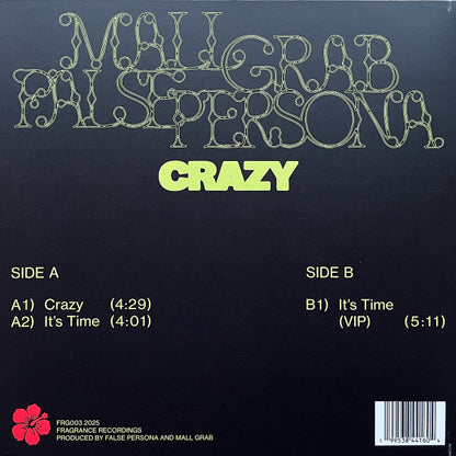Crazy (VINYL 12") | Mint (M) Mint (M) - TECHNO *NEW*