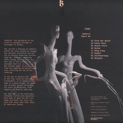 Gomorra - Emere Me (VINYL 2xLP SODOM SOUND SS002) | NEW Mint (M) Mint (M) - TECHNO *NEW*