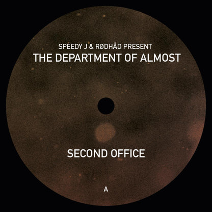 The Department Of Almost - (PRESALE 10/9/26) Second Office (VINYL 2x12" WSNWG) | NEW - TECHNO *NEW*