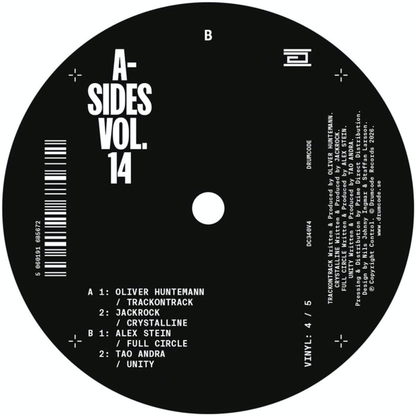 Various - (PRESALE 5/29/26) A-Sides Vol. 14 V4 (VINYL) | Mint (M) Mint (M) - TECHNO *NEW*