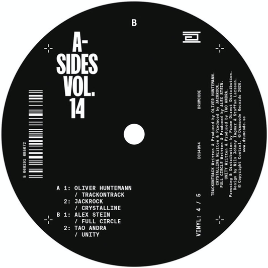 Various - (PRESALE 5/29/26) A-Sides Vol. 14 V4 (VINYL) | Mint (M) Mint (M) - TECHNO *NEW*