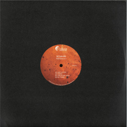Sciahri - Pareidolia II (VINYL 12" Sublunar) | NEW - TECHNO *NEW*