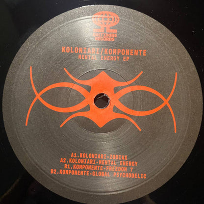 Koloniari - Mental Energy EP | Mint (M) Generic - TECHNO *NEW*