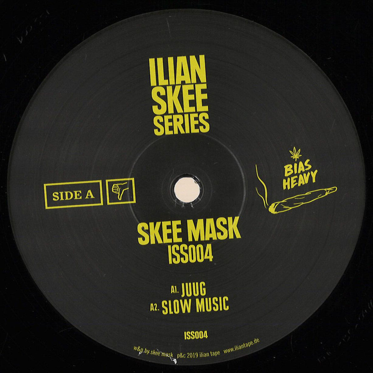 Skee Mask - ISS004 (VINYL 12" Ilian Tape) | NEW - TECHNO *NEW*