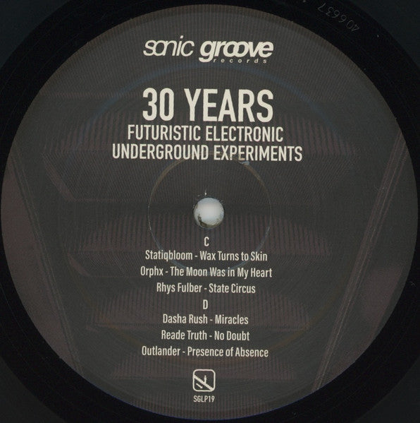 Various - Sonic Groove 30 Years (VINYL 2x12") | - TECHNO *NEW*
