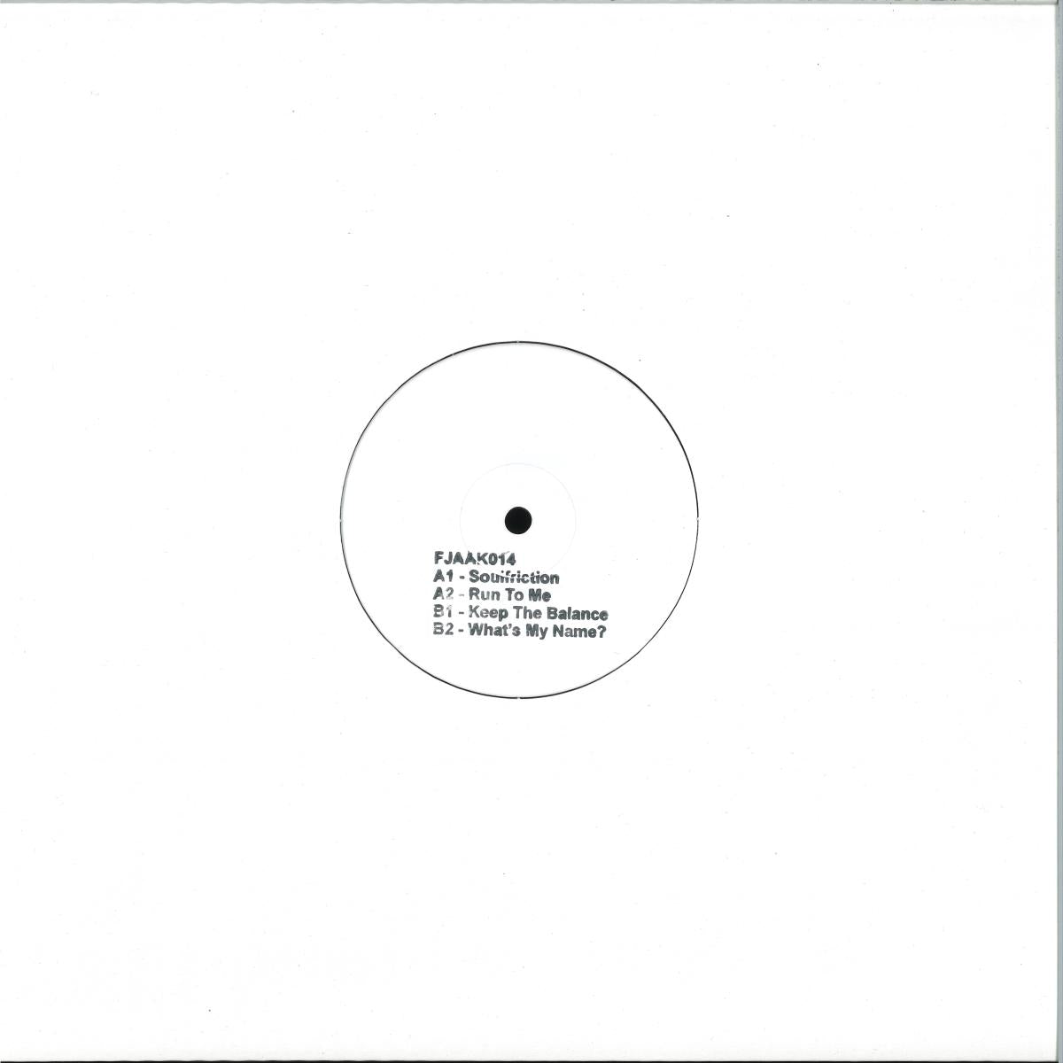 FJAAK - FJAAK014 (VINYL 12" Fjaak) | NEW - TECHNO *NEW*
