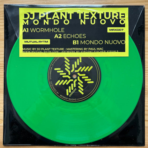 Mondo Nuovo (GREEN VINYL 12") | Mint (M) Mint (M) - TECHNO *NEW/COLO*