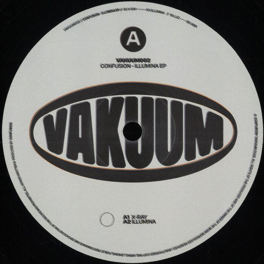 Confusion - (PRESALE 10/9/26) Illumina (VINYL 12" Vakuum) | NEW - TECHNO *NEW*