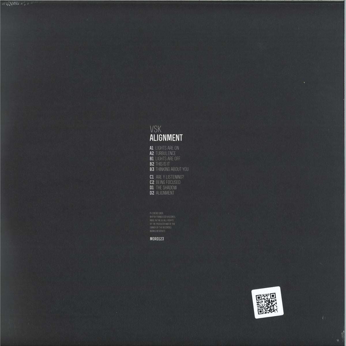 VSK - Alignment (VINYL 2x12" Mord) | NEW Mint (M) Mint (M) - TECHNO *NEW*