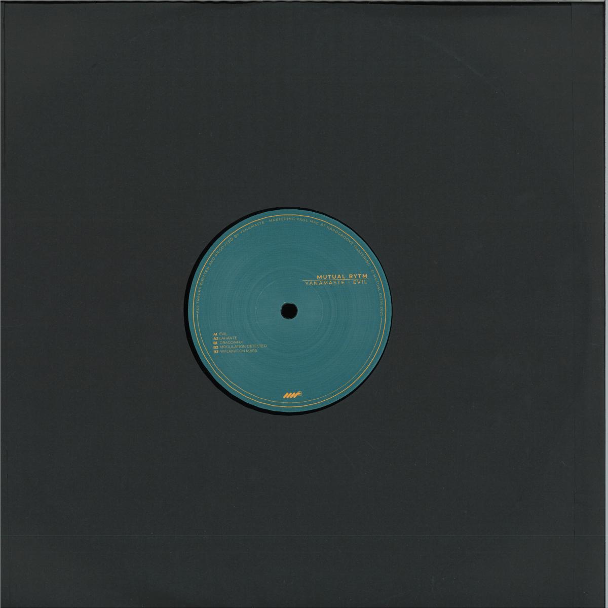 Yanamaste - Evil (VINYL 12" Mutual Rytm MR-032RP 2026) | - TECHNO *NEW*