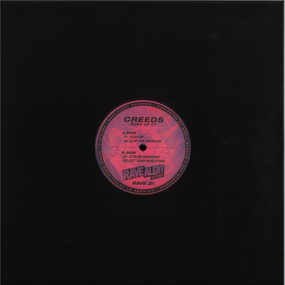 Creeds - Push Up (VINYL 12" Rave Alert) | NEW - TECHNO *NEW*
