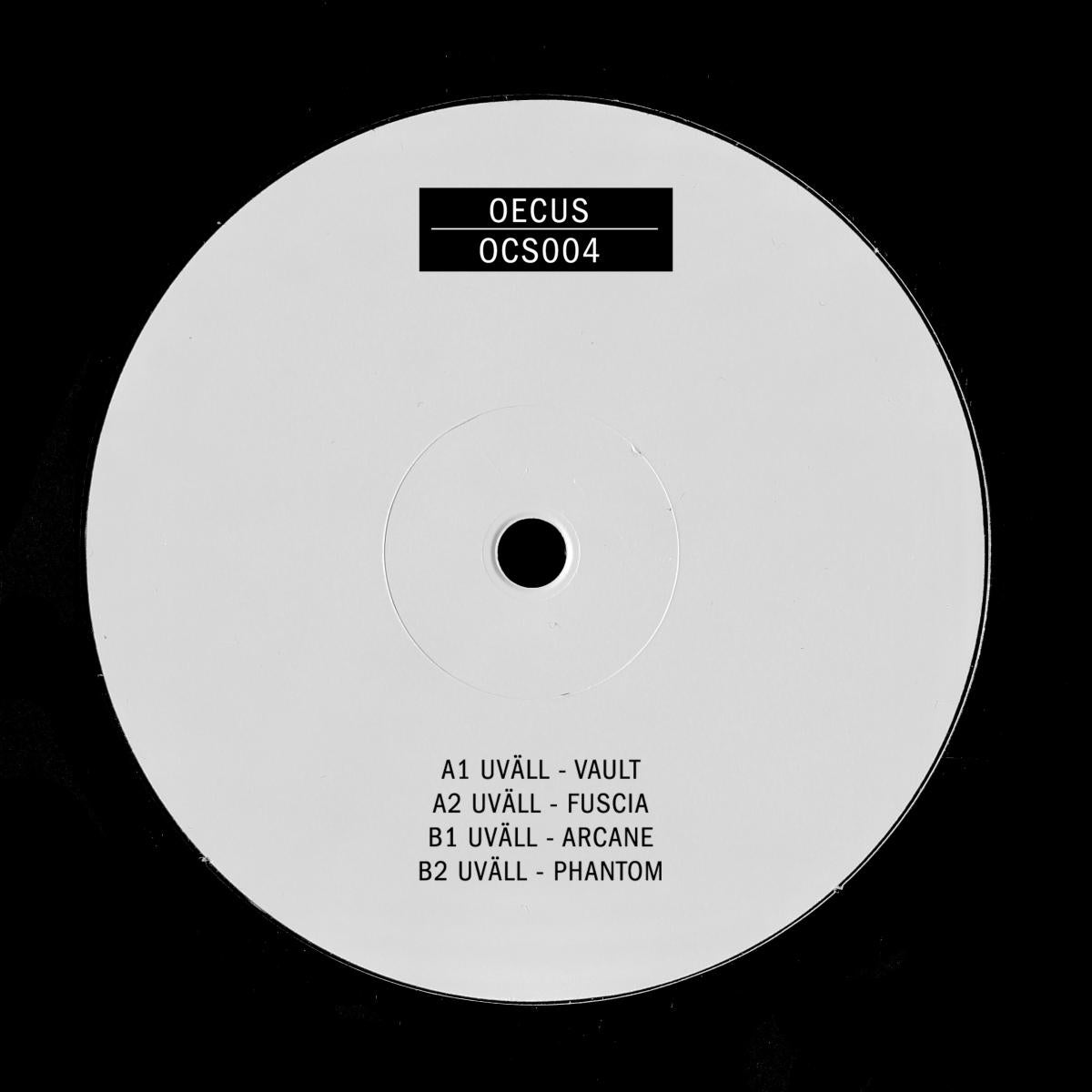 Uväll - (PRESALE 08/28/26) Arcane (VINYL 12" OECUS OCS004 2026) | NEW - TECHNO *NEW*