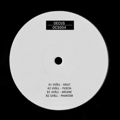 Uväll - (PRESALE 08/28/26) Arcane (VINYL 12" OECUS OCS004 2026) | NEW - TECHNO *NEW*