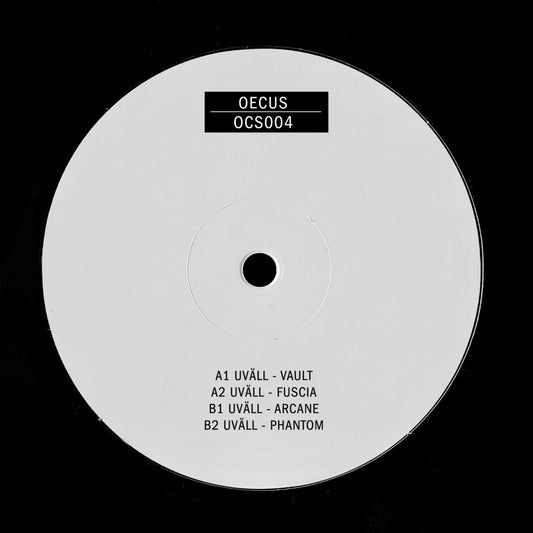 Uväll - (PRESALE 08/28/26) Arcane (VINYL 12" OECUS OCS004 2026) | NEW - TECHNO *NEW*