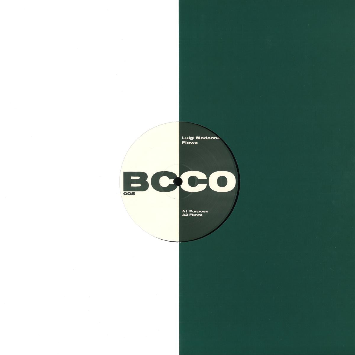 Luigi Madonna - Flowz (VINYL 12" BCCO) | NEW - TECHNO *NEW*