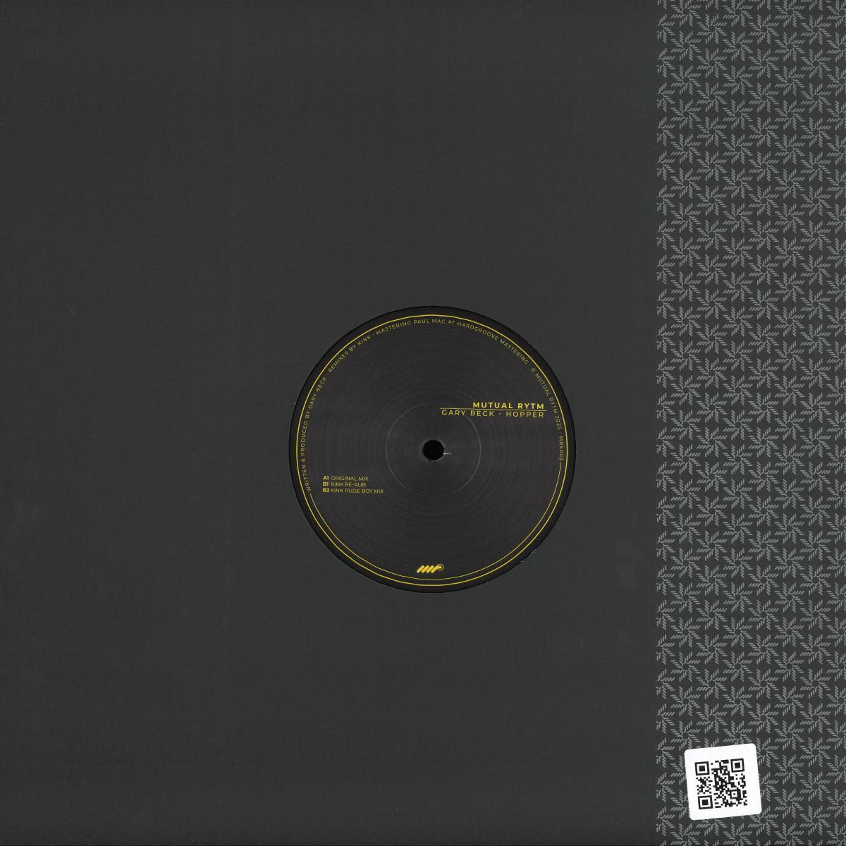 Gary Beck - Hopper (VINYL 12" Spectra) | NEW - TECHNO *NEW*