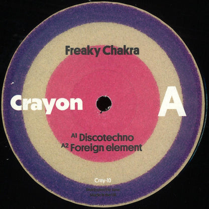 Freaky Chakra - Freaky Chakra (VINYL 12" Crayon CRAY10 2026) | NEW - TECHNO *NEW*