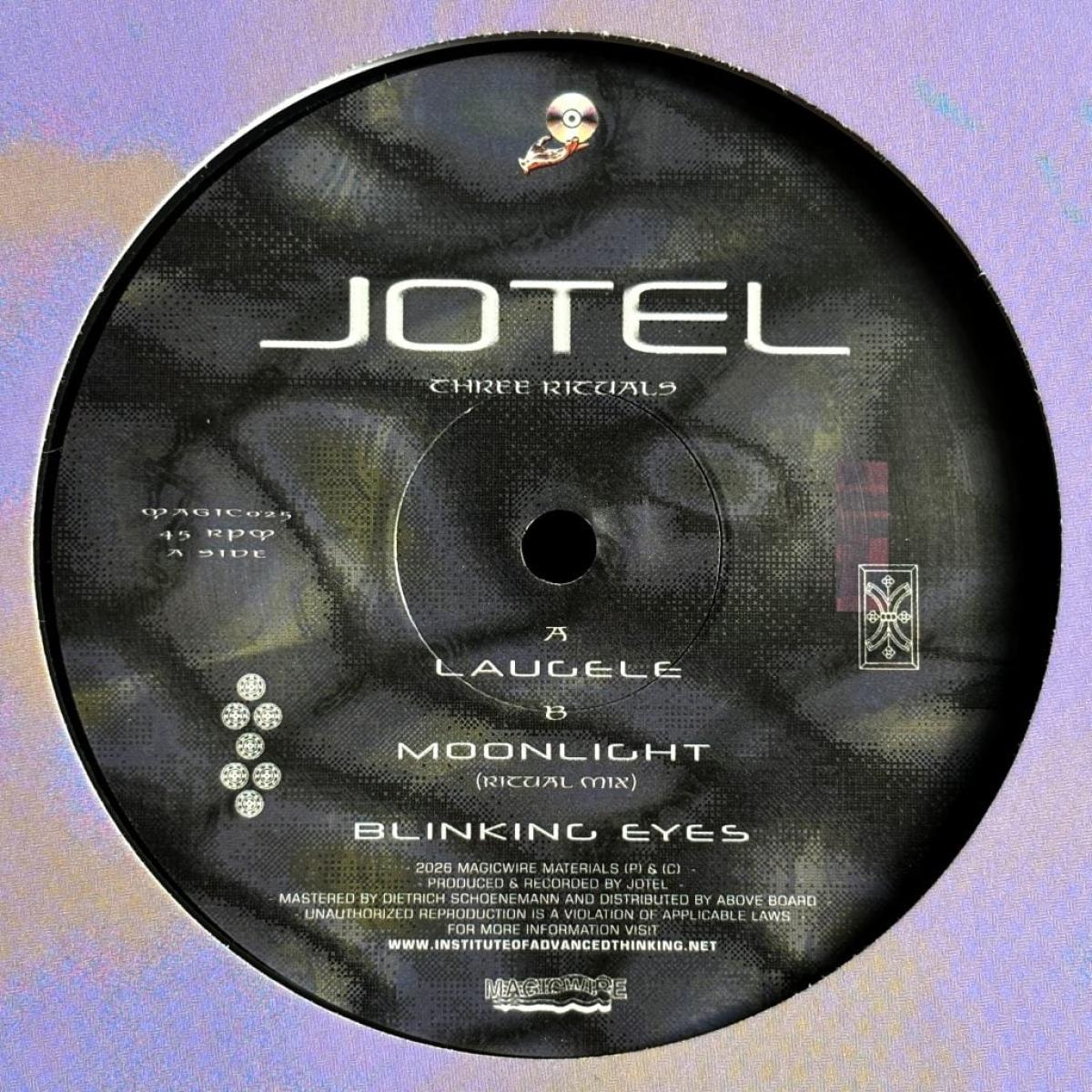 Jotel - (PRESALE 09/04/26) Three Rituals (VINYL 12" Magicwire) | NEW - TECHNO *NEW*