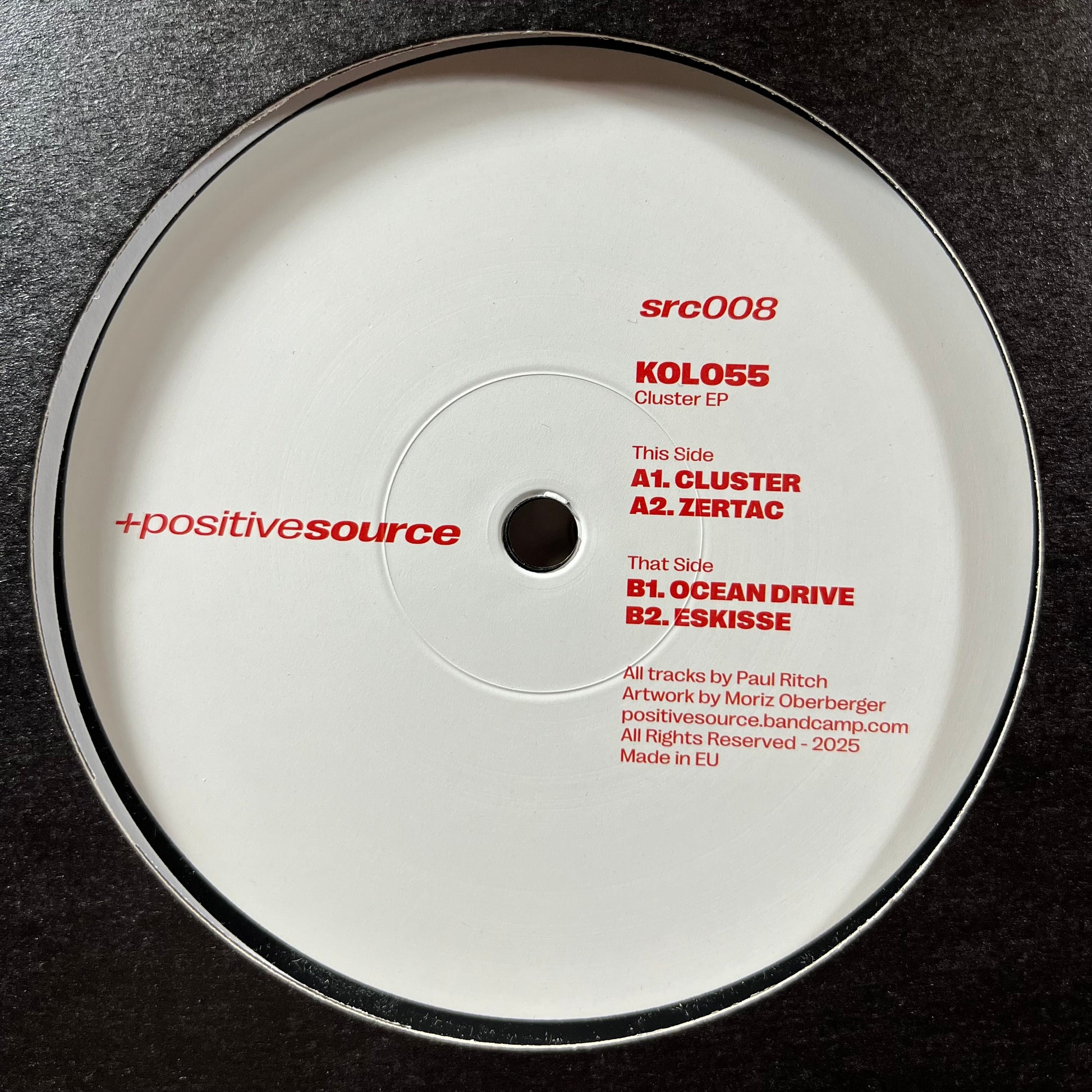 Cluster EP (VINYL) | Mint (M) Generic - TECHNO *NEW*